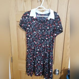 Hell Bunny Bisous Mini Dress